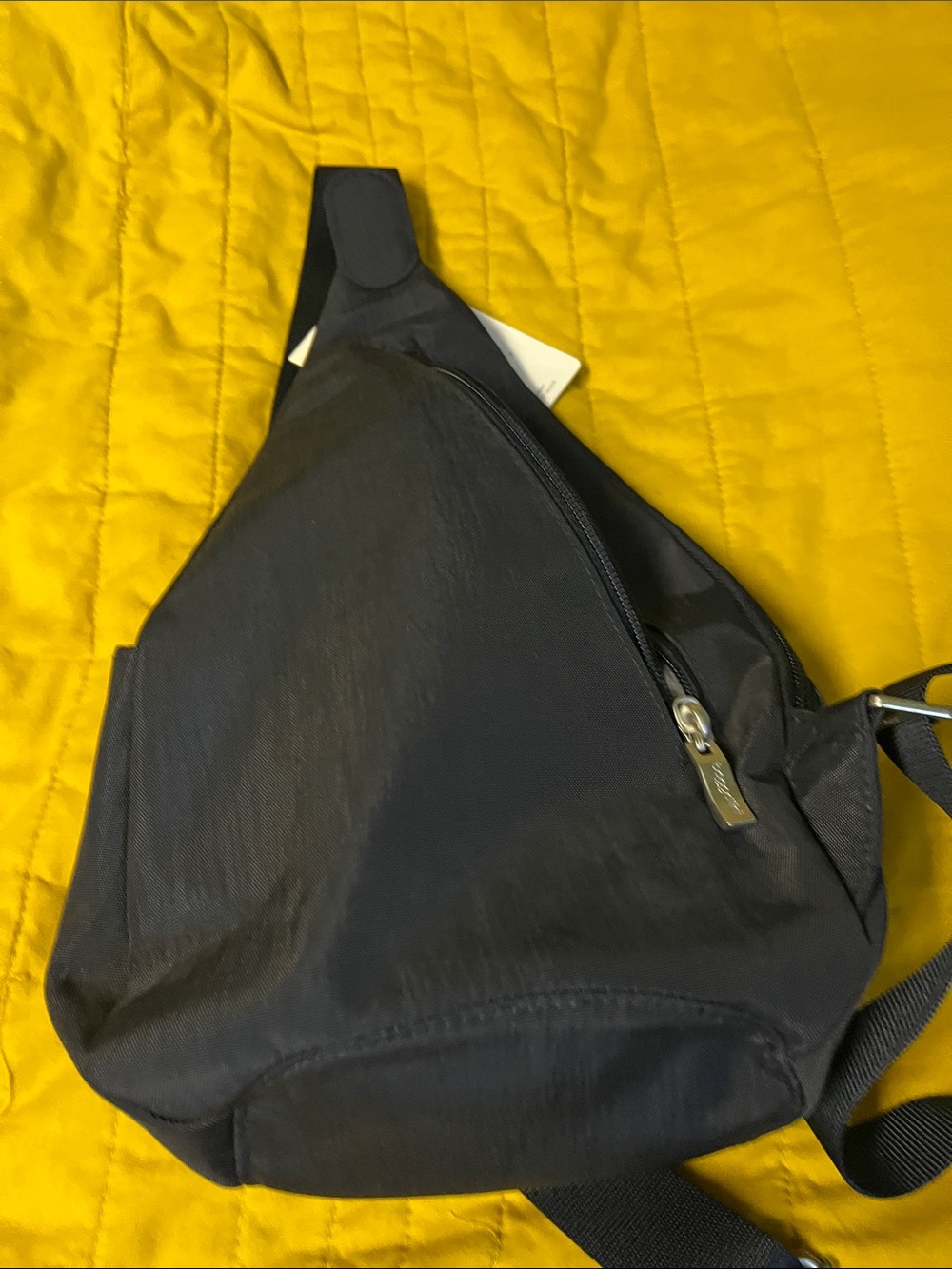 Baggallini Black Crossbody Sling with Adjustable Strap - Picture 4 of 5